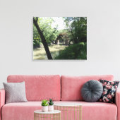 spoorbrug canvas afdruk (Insitu (Woonkamer))