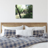 spoorbrug canvas afdruk (Insitu (Slaapkamer))