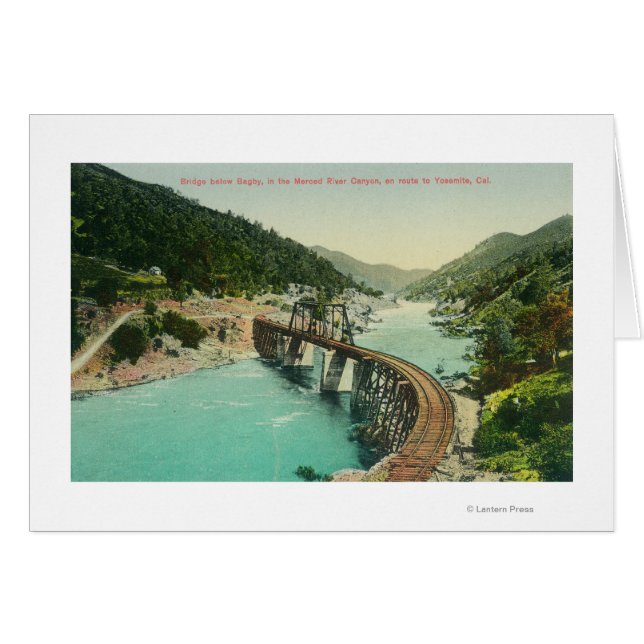 Spoorbrug over de Merced (Voorkant Horizontaal)