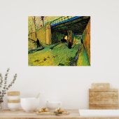 Spoorbrug over Montmajour door Vincent van Gogh Poster (Keuken)