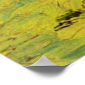 Spoorbrug over Montmajour door Vincent van Gogh Poster (Hoek)