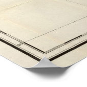  spoorkaart van de Verenigde Staten (1907) Poster (Hoek)