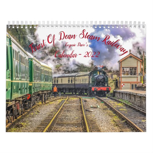 Spoorkalender bos van Dean - 2022 Kalender (Hoes)