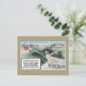 spoorlijn Baltimore MD 1912 Briefkaart (Staand voorkant)