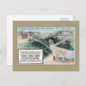 spoorlijn Baltimore MD 1912 Briefkaart (Voorkant / Achterkant)