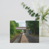 Spoorlijn Burnley Barracks - Lancashire Railways Briefkaart (Staand voorkant)