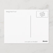  spoorlijn Californische reisreclame Briefkaart (Achterkant)