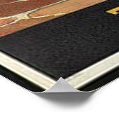  spoorlijn Californische reisreclame Poster (Hoek)