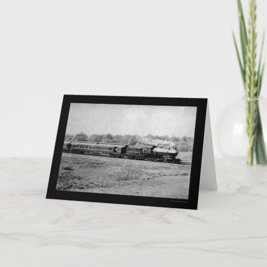 Spoorlijn Chicago en Northwestern 1899 Kaart (Voorkant)