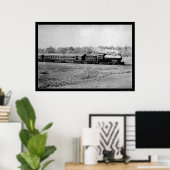 Spoorlijn Chicago en Northwestern 1899 Poster (Thuiskantoor)