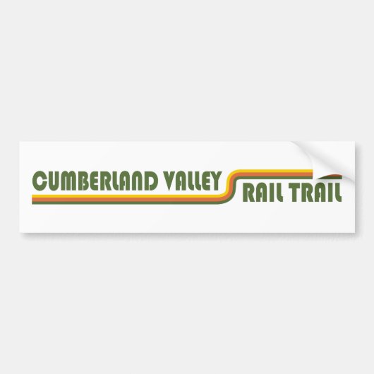 Spoorlijn Cumberland Valley Bumpersticker (Voorkant)