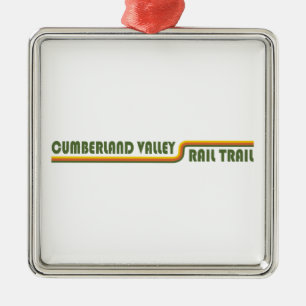 Spoorlijn Cumberland Valley Metalen Ornament