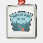 Spoorlijn Cumberland Valley Metalen Ornament (Links)