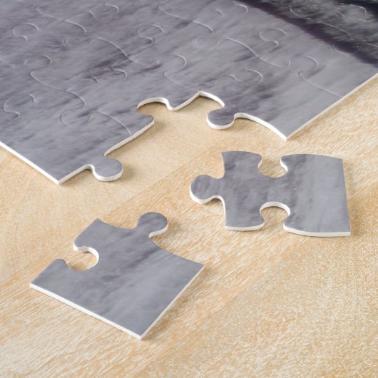 Spoorlijn Gornergrat en Matterhorn in Zermatt Legpuzzel (Zijkant)