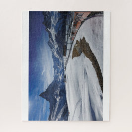 Spoorlijn Gornergrat en Matterhorn in Zermatt Legpuzzel