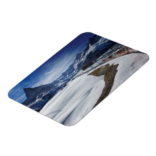 Spoorlijn Gornergrat en Matterhorn in Zermatt Magneet (Linkerzijde)