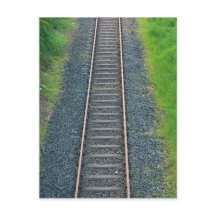 Spoorlijn in Natuur, landschap