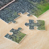 Spoorlijn in Natuur, landschap Legpuzzel (Zijkant)