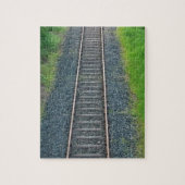 Spoorlijn in Natuur, landschap Legpuzzel (Verticaal)