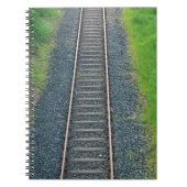 Spoorlijn in Natuur, landschap Notitieboek (Voorkant)