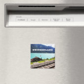 Spoorlijn in Zwitserland Magneet (Insitu (Vaatwasser))