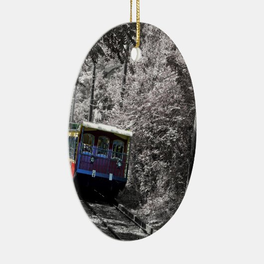 spoorlijn keramisch ornament (Rechts)