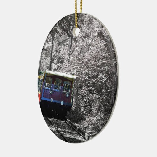 spoorlijn keramisch ornament (Links)