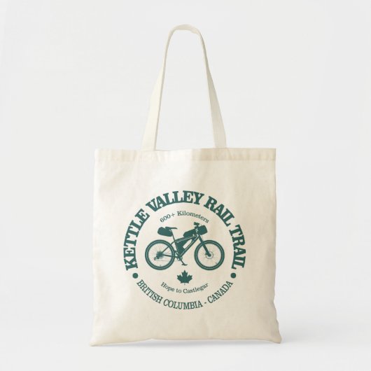 Spoorlijn Kettle Valley (fietsen) Tote Bag (Voorkant)