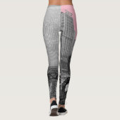 Spoorlijn van Chicago Leggings (Achterkant)