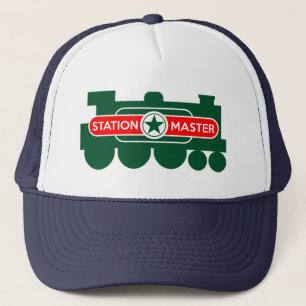 Spoorlijn van master trucker pet