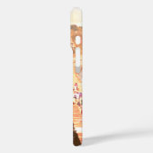  spoorstaafstoomloco, je monogram Case-Mate iPhone case (Achterkant / Links)