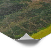 Spoorstaaftrein voor trainspotters Art I Poster (Hoek)