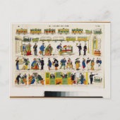 Spoorvervoer, c.1850 briefkaart (Voorkant)