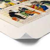 Spoorvervoer, c.1850 poster (Hoek)