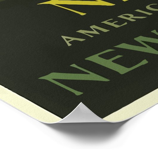 spoorvervoer in New England Poster (Hoek)