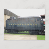 Spoorwagon.  Strasburg Railroad Briefkaart (Voorkant)