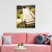 spoorwandkunst canvas afdruk (Insitu (Woonkamer))