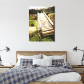  spoorwandkunst canvas afdruk (Insitu (Slaapkamer))