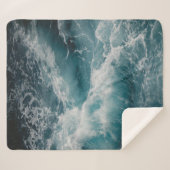 SPOORWATER SHERPA DEKEN (Voorkant (horizontaal))