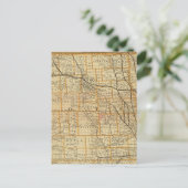 Spoorweg 2 St Paul, Minneapolis en Manitoba Briefkaart (Staand voorkant)