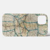 Spoorweg 2 van Louisville en van Nashville Case-Mate iPhone Case (Achterkant (horizontaal))