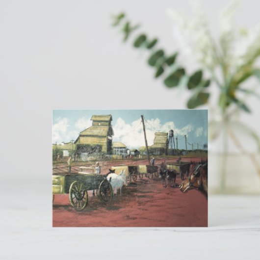 Spoorweg Briefkaart (Staand voorkant)