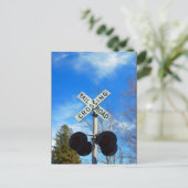 Spoorweg Briefkaart (Staand voorkant)