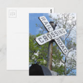 Spoorweg Briefkaart (Voorkant / Achterkant)