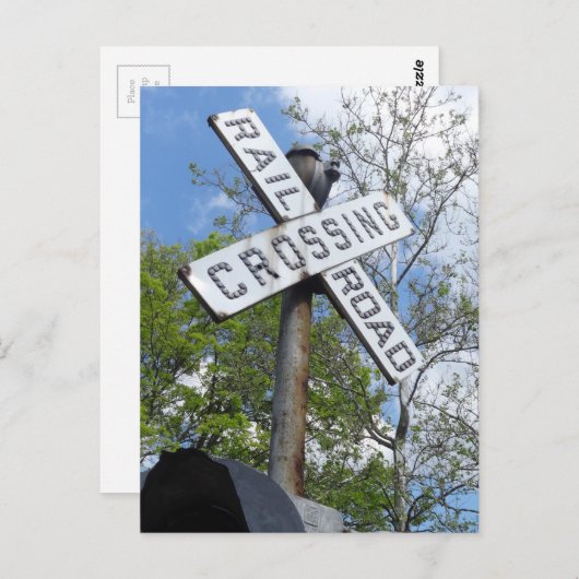 Spoorweg Briefkaart (Voorkant / Achterkant)