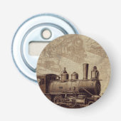  spoorweg button flesopener (Voorkant)