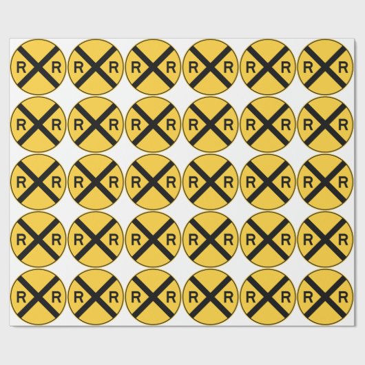 Spoorweg Cadeaupapier (Vlak)