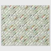 Spoorweg Cadeaupapier (Vlak)