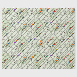 Spoorweg Cadeaupapier