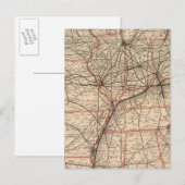 Spoorweg Chesapeake en Ohio Briefkaart (Voorkant / Achterkant)